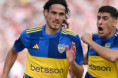 Con Cavani y Merentiel: la chicana de Boca a River en las redes sociales